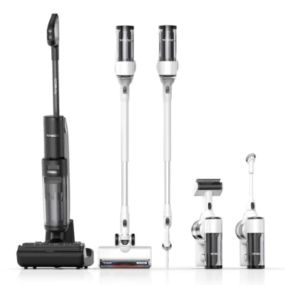 Abbildung von Tineco Floor ONE Switch S7 Nass Trockensauger, Saugwischer 40min, Staubsauger 65min, 70℃ Flashdry, Beidseitige Kantenreinigung, ZeroTangle Bürste, Dreifache Batterielebensdauer, für das Ganze Haus