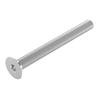 Abbildung von SECCARO Senkschraube M6 x 60 mm, Edelstahl V2A VA A2, DIN 7991 / ISO 10642, Innensechskant, 20 Stück