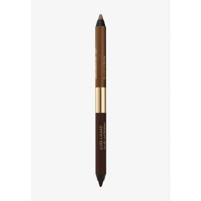 Abbildung von ESTÉE Lauder Smoke AND Brighten Kajal Eyeliner DUO Augenbrauenstift Dark chocolate rich bronze, Damen, Größe: 0.5 g, bronze