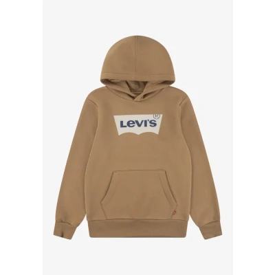Abbildung von Levi&#039;s Batwing Screenprint Hoodie Kapuzenpullover für Kinder, Größe: 110, Rodeo brown