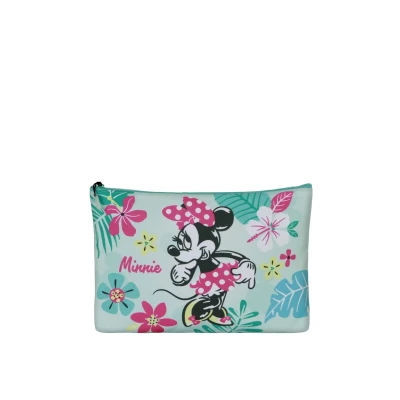 Abbildung von Disney Minnie Maus Tropic Soleil Kosmetiktasche, Grün, 30 x 22 cm