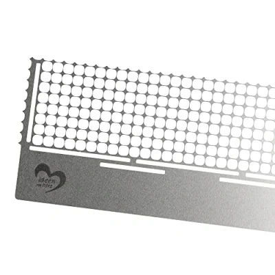 Abbildung von Ideen mit Herz Diamond Painting Lineal, Linien Raster, für runde Steine, 20cm x 3,8cm
