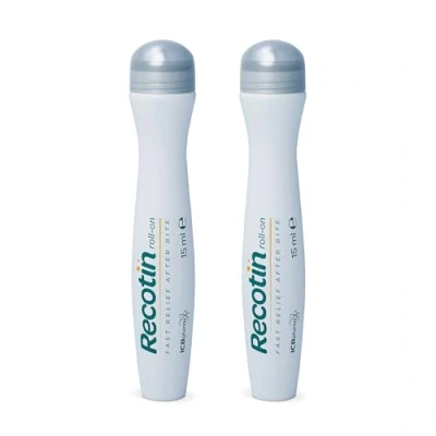Abbildung von RECOTIN Mückenstich Roll On 2x 15ml 100% natürliche Wirkstoffe Urlaub Must Haves Stichheiler gegen Juckreiz nach Mückenstichen Insektenstich für Reiseapotheke