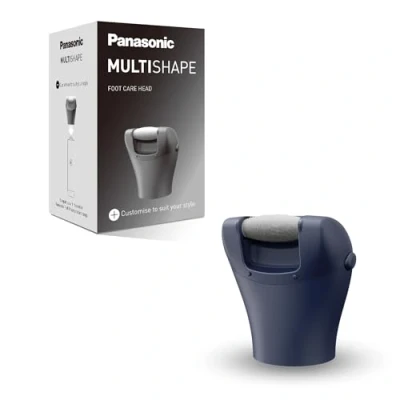 Abbildung von Panasonic ER CFC1 A503 MULTISHAPE Pediküreaufsatz, elektrische Fußfeile, Hornhautentferner, Mikrokeramik, Schwarz