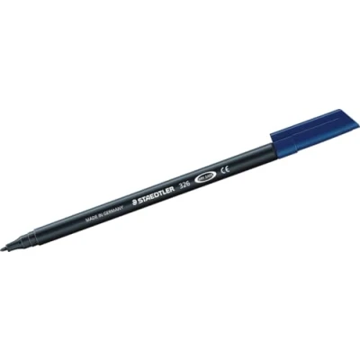 Abbildung von STAEDTLER 326 9 Fasermaler Noris Club, circa 1.0 mm, auswaschbar, 10 Stück im Kartonetui, schwarz