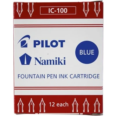 Abbildung von Pilot Füllhalterpatrone IC 100 blau