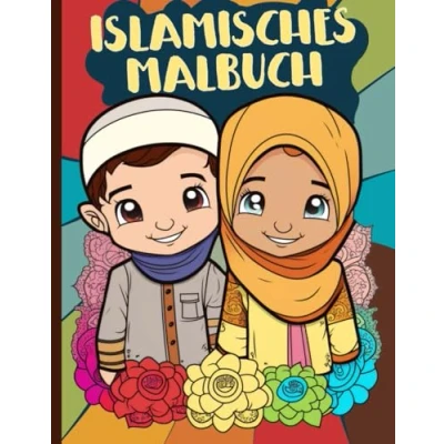 Abbildung von Islamisches MALBUCH: 30 liebevolle Motive für muslimische Kinder Tolle Beschäftigung während Ramadan und das ganze Jahr