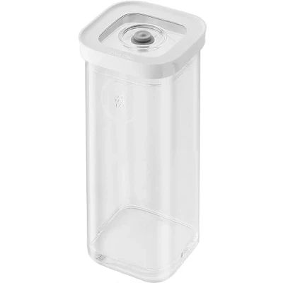 Abbildung von ZWILLING FRESH &amp; SAVE CUBE Box, Größe 3S, Modulare Stapelbare Vorratsdose, Luftdichte Vakuumierbare Aufbewahrung, Spülmaschinengeeignet, Transparent