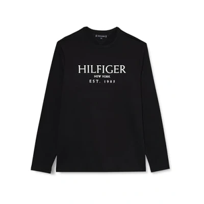 Abbildung von Tommy Hilfiger BIG TEE Langarmshirt, Herren, Größe: XXL, Black