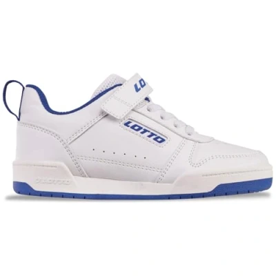 Abbildung von Lotto Unisex Kinder Sneaker, White Blue, 29 EU