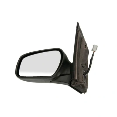 Abbildung von Außenspiegel Tyc 310 0081 rechts grundiert schwarz konvex, beheizbar, für elektr.Spiegelverstellung FORD: Focus 2, 2 Limousine, Kombi