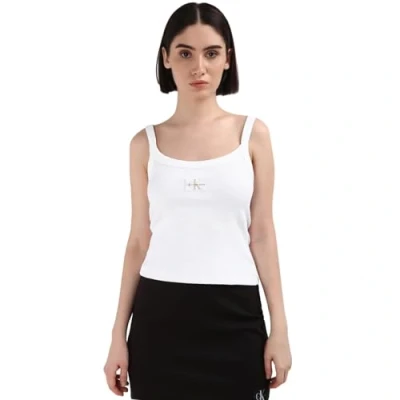 Abbildung von Calvin Klein Jeans T Shirt »MONOLOGO SLEEVELESS TEE«, mit Markenlabel