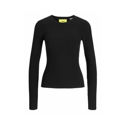 Abbildung von JJXX Jxjodi CREW NECK Strickpullover, Damen, Größe: XS, Black