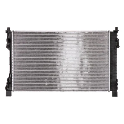 Abbildung von NRF EASY FIT 53854 Kühler, Motorkühlung Aluminium 650 398 32 mit Dichtring Kühlrippen gelötet MERCEDES BENZ: C Class Saloon