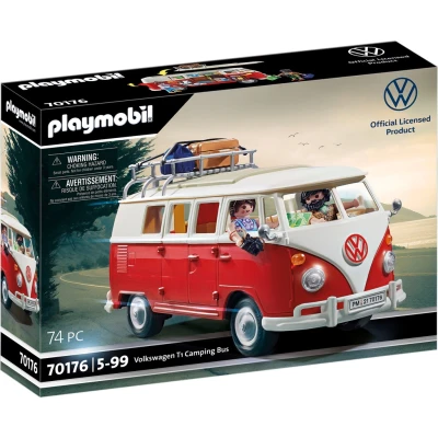 Abbildung von Playmobil® Konstruktions Spielset »Volkswagen T1 Camping Bus (70176) VW Lizenz«, (74 St.)