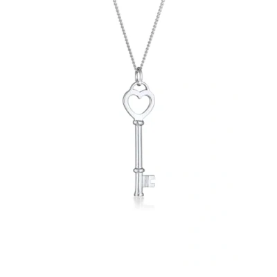 Abbildung von Elli Halskette Ornament Schlüssel Liebe 925 Sterling Silber