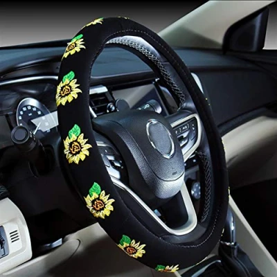 Abbildung von Mayco Bell Automotive Cute Universal Auto Lenkradbezug 2019 Neu (Sunflower)