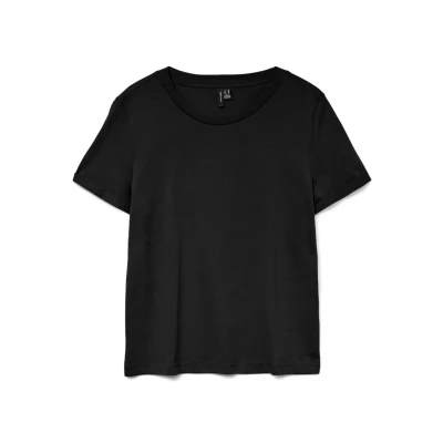 Abbildung von VERO MODA Damen VMPAULA S/S GA NOOS T Shirt, Black, M