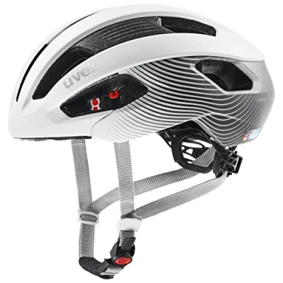 Abbildung von uvex rise cc Women&#039;s Edition sicherer Performance Helm für Damen individuelle Größenanpassung optimierte Belüftung white grey matt 52 56 cm