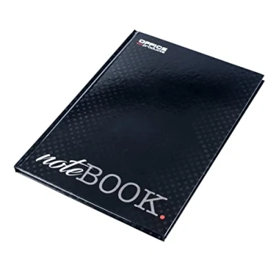Abbildung von OFFICE PRODUCTS 16032111 99 Notizbuch A4 Liniert Hardcover / 192 Seiten 96 Blatt/Notizblöcke Notebook Journal Tagebuch Schreibblock Schulheft