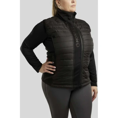 Abbildung von Montar Weste Emma Quilt Schwarz XXL