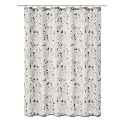 Abbildung von Kleine Wolke Duschvorhang Flores, Farbe: Multicolor, Material: 100% Polyester, Größe: 180x200 cm
