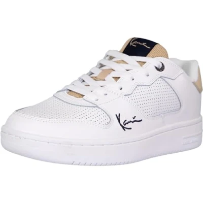 Abbildung von Karl Kani 89 PRM Sneaker Trainer Schuhe (White/Sand/Eclipse, EU Schuhgrößensystem, Erwachsene, Numerisch, M, 44)