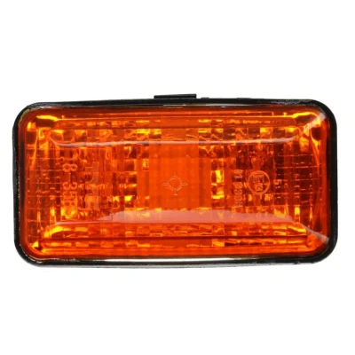 Abbildung von TYC 18 3589 01 2 Blinker orange beidseitig, seitlicher Einbau ohne Lampenträger rechteckig VOLKSWAGEN: GOLF 3 Cabrio, 3, Vento, SEAT: Ibiza