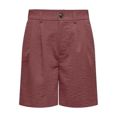 Abbildung von ONLY Onlmarsa Solid Shorts, Damen, Größe: Medium, Apple butter