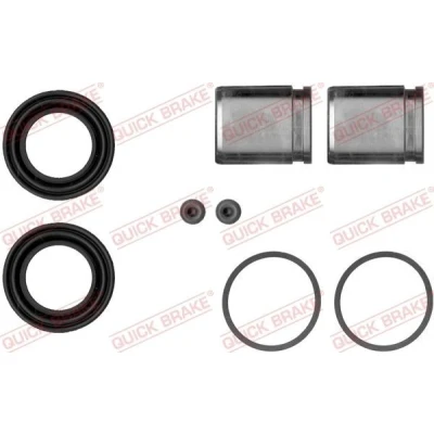 Abbildung von QUICK BRAKE 114 5023 Bremssattel Reparatursatz mit Kolben 43 SUBARU: Impreza III Hatchback, II Saloon, XV I, NISSAN: Pick Up
