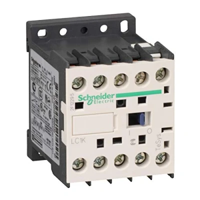 Abbildung von Schneider Electric LC1K0610P7 Leistungsschütz LC1K 3p, +1S, 2.2 kW, 6 A, 400 V AC3, Spule 230 AC