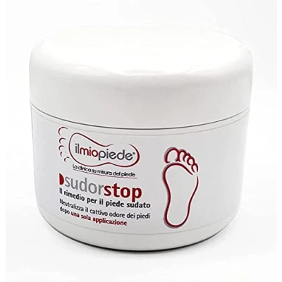 Abbildung von Sudorstop. Natürliche Creme gegen Schwitzen und Fußgeruch. Ergebnisse ab der ersten Anwendung. 50 ml.