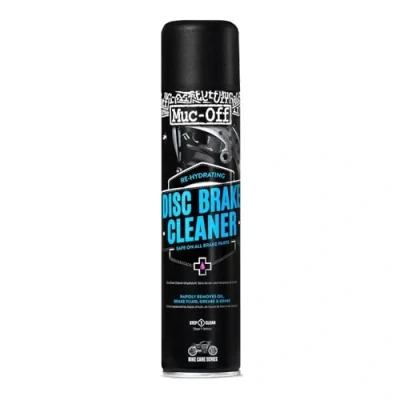 Abbildung von Muc Off Disc Brake Cleaner, Scheibenbremsenreiniger, 400 ml Hochwirksamer, Schnell Trocknender Motorrad Bremsenreiniger Spray Pflegt und Befeuchtet Scheibenbremsbeläge Rotoren
