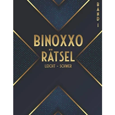 Abbildung von Binoxxo Rätsel: Rätselheft für Anfänger und Fortgeschrittene mit 480 Logikrätseln in leicht, mittel &amp; schwer (Binairo Rätselbuch)