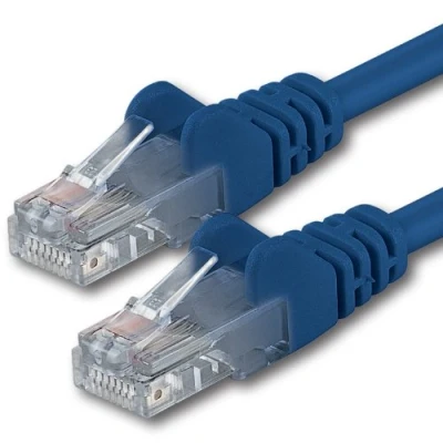 Abbildung von 1aTTack.de 15m blau 1 Stück CAT.6 CAT6 Ethernet Lan Netzwerk Kabel 1000 Mbit/s Patchkabel
