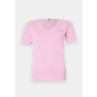 Abbildung von Tommy Hilfiger SLIM CODY Tshirt basic, Damen, Größe: XXS, Classic pink