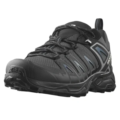 Abbildung von Salomon X Ultra Pioneer Aero Herren Outdoorschuhe, Outdoor bereit, Stabil und gedämpft, Hervorragender Grip, Black, 42 2/3