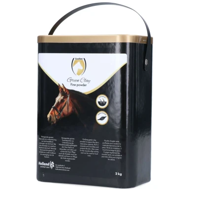 Abbildung von Excellent Grünes Tonpulver fein 2 KG Grün