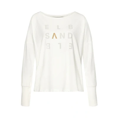 Abbildung von Elbsand Langarmshirt, Damen, Größe: 38, Weiß