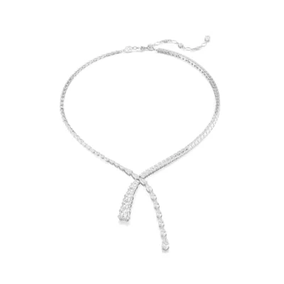 Abbildung von Swarovski Matrix Necklace Halskette, Damen, Größe: One Size, White