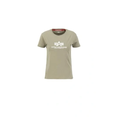 Abbildung von Alpha Industries Damen New Basic T Wmn Shirt, Olive, XS