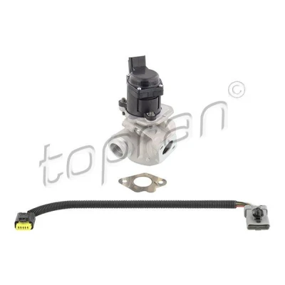 Abbildung von TOPRAN 639 156 AGR Ventil elektrisch mit Dichtung, Kabelsatz FORD: Focus C Max, 2 Kombi, 2, VOLVO: V50