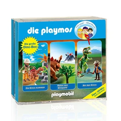 Abbildung von Die Playmos große Dinobox (Original Playmobil Hörspiele)