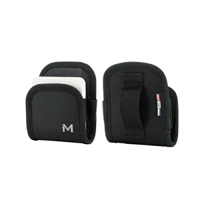 Abbildung von Mobilis Basic Holster kompatibel mit SumUp Air/SumUp Solo/Zettle Zahlungsterminal, Verstellbarer Gürtel, Leicht zugängliches System, Schlaufe für Kugelschreiber/Stift, Schwarz
