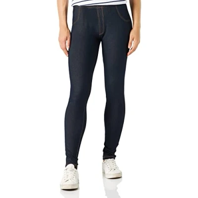Abbildung von Nur Die Damen Treggings Leggings, per Pack Blau (dunkeljeans 339), 46(Herstellergröße: 44 46=L)