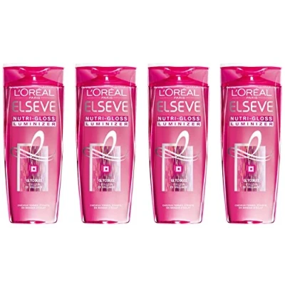 Abbildung von L&#039;Oréal Paris Elsève Nutri Gloss Luminizer Hochglanz Shampoo, 250 ml, 4 Stück