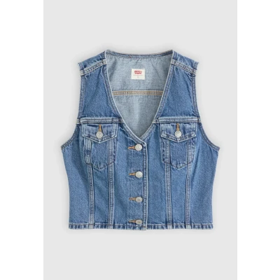 Abbildung von Levi&#039;s Bella Corset Weste, Damen, Größe: XS, Yeah look