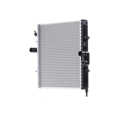 Abbildung von VAN WEZEL *** IR PLUS 40002243 Kühler, Motorkühlung Aluminium 380 386 25 mit Zubehör Kühlrippen gelötet PEUGEOT: 206 Hatchback, 206+ Hatchback