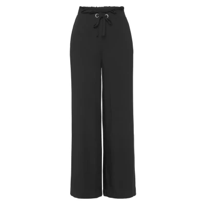 Abbildung von Lascana Paperbag Stoffhose, Damen, Größe: 34, Schwarz