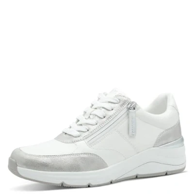 Abbildung von Jana Sneaker low, Damen, Größe: 41, White silver Schuhe